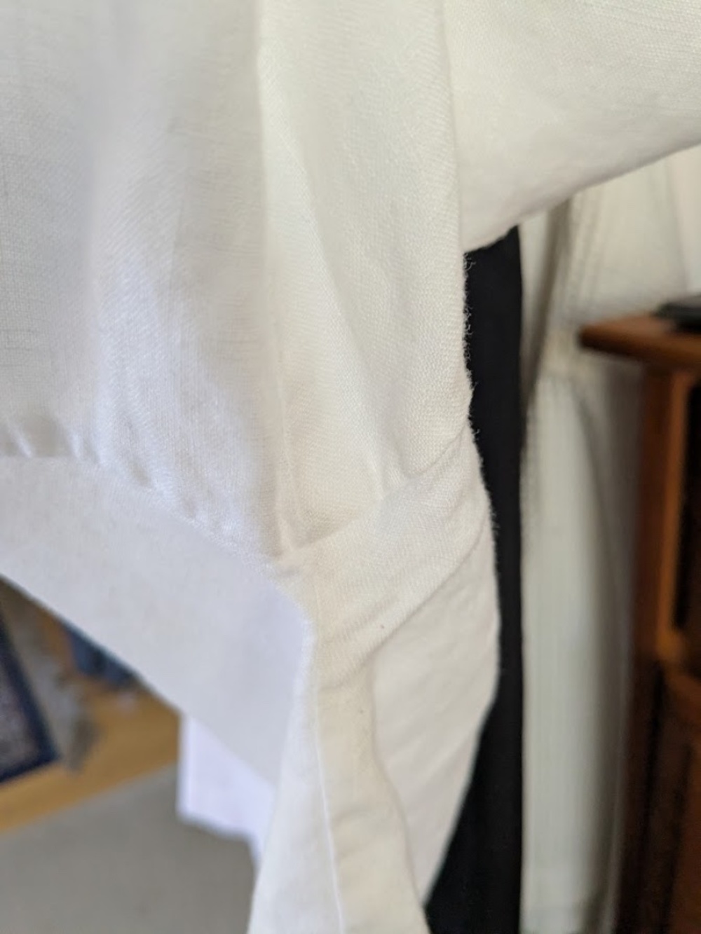 J.Jill White Linen Top, Women's Plus 1x - Picture 6 of 6